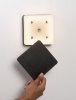 Kinkiet zewnętrzny LED aluminiowy kolor antracyt kwadratowy minimalistyczny nowoczesny podświetlający elewację IP65 LONTANO LE75204 Luces Exclusivas